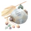 Topçuklar - Üç Topçuk Alçak Kase - Yeşil Pastel Tonlar - Görsel 5